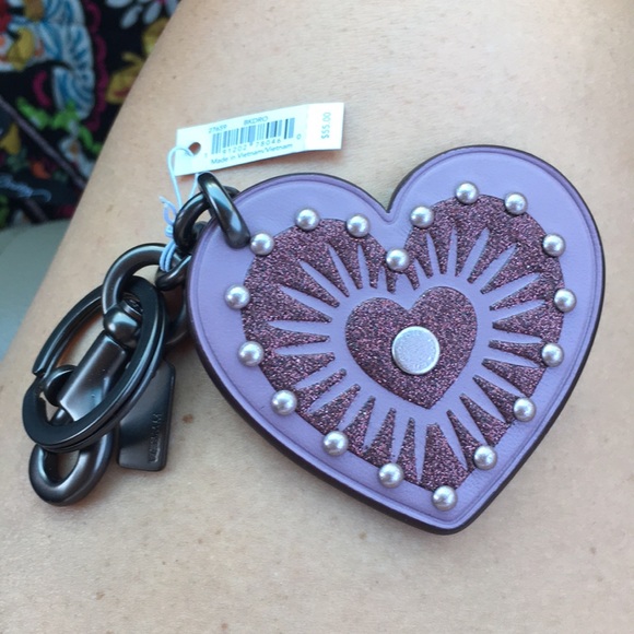 Coach Accessories - NWT Coach Key Chain/ Purse Charm